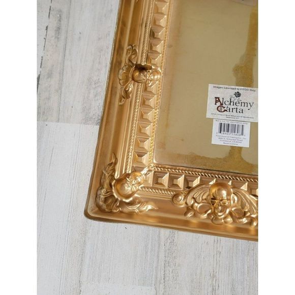 Alchemy Carta plastic photo frame skull Halloween skeleton wizard satan devil ho - Picture 7 of 13